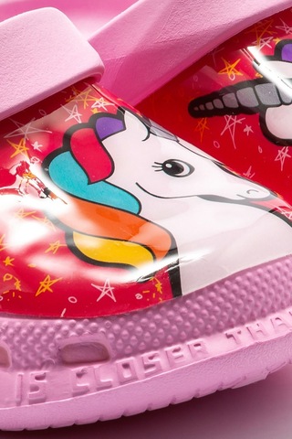 Twigy Unıcorn Çocuk Sabo Terlik Pembe 22/29 DD1007 Pembe