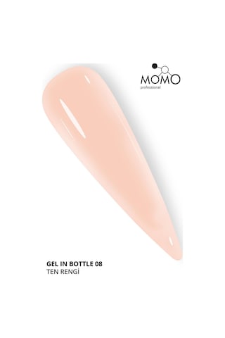 Momo Professional Protez Tırnak Jeli Gel In Bottle No.8 Ten Rengi 18 Ml