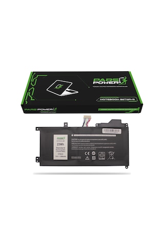 Dell Latitude 7200, 7210 T04j, T04j001, T04j002 Batarya - Pil Pars Power