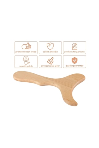Ahşap Masaj Aleti % 100 Doğal El Yapımı Ve Tüm Vücut Için Uyumlu