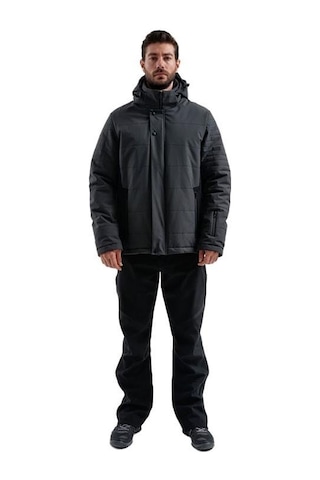 Exuma H Wınter Skı Jacket M Erkek Mont 2011164-067 Renkli Siyah