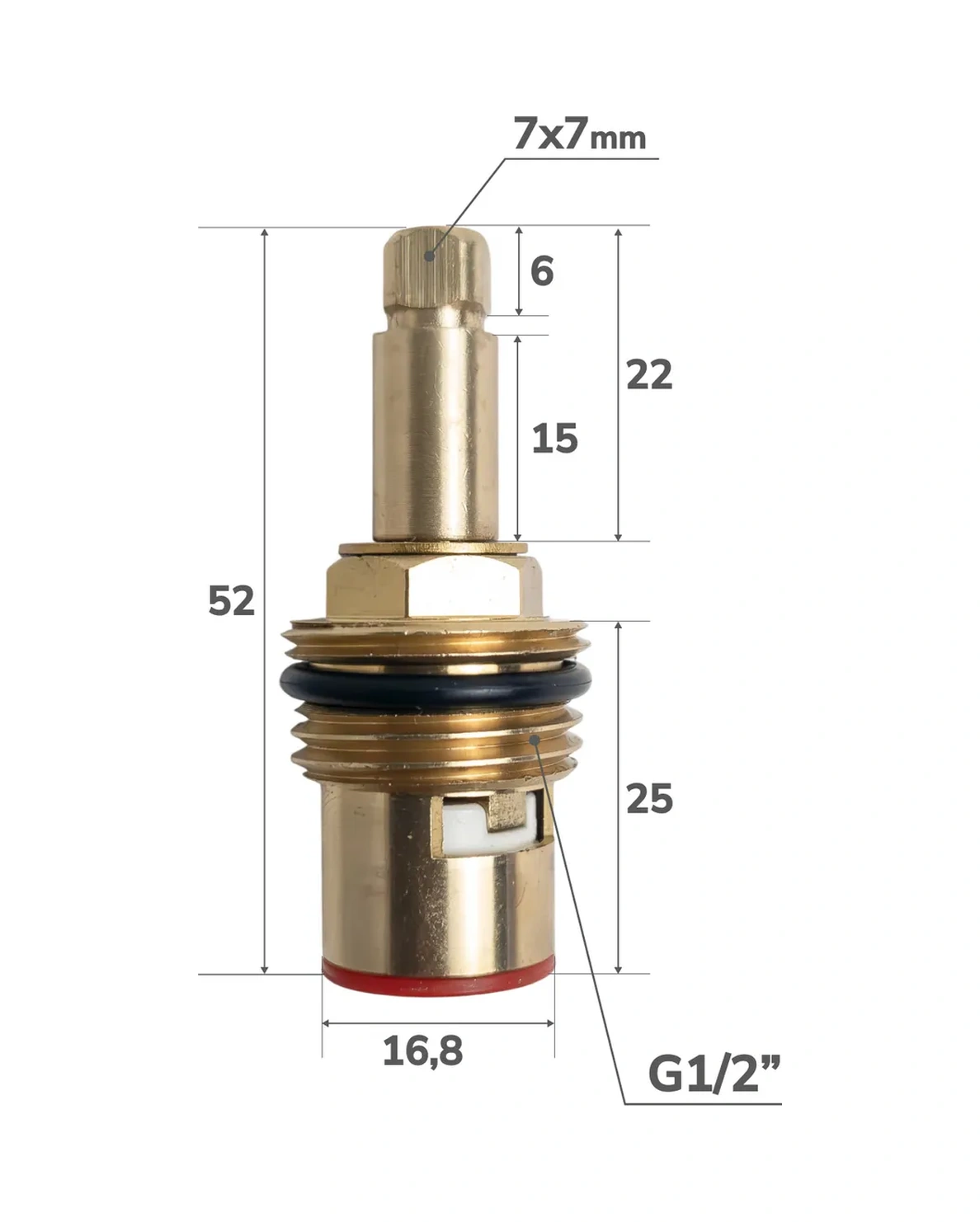Masterprof Musluk İçin Kare Başlıklı Karıştırma Kolu 334779738 Diğer