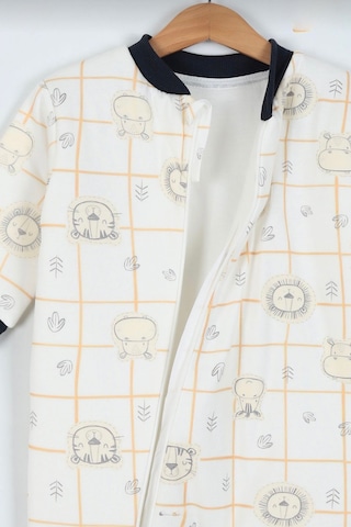 4-5-6 Yaş Elyaf Dolgulu 2 Tog Çocuk - Bebek Uyku Tulumları Beyaz