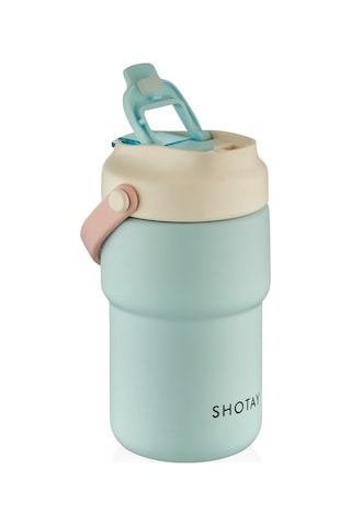 Shotay Askılı Mug Pastel Unisex Termos 450 Ml. Sht-st-8099-2 Çok Renkli
