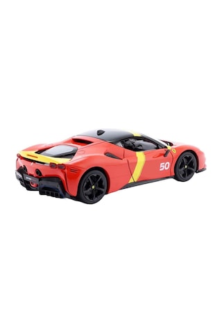 1:18 Ferrari Sf90 Stradale Assetto Fiorano Model Araba Açılabilir Kapılı Metal Koleksiyon Aracı