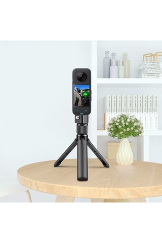 Reedark Alüminyum+plastik Dönüştürülebilir Kollü Masaüstü Tripod - 360 Döner, Manyetik Kapaklı, Hafif Ve Dayanıklı Fotoğraf Çekim Aracı