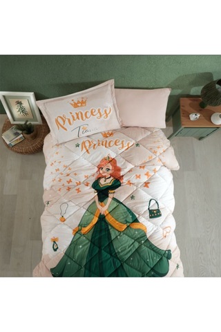 Tek Kişilik Ranforce Genç Desen Yorgan Seti Tiana Çok Renkli
