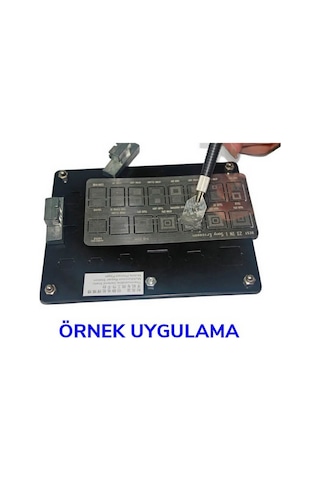 9 Parça Anakart Bga Pcb Bord Tutucu Entegre Kalıplama Metal Stand