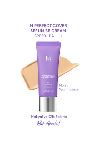 Missha M Perfect Cover Serum BB Cream 25 Warm Beige