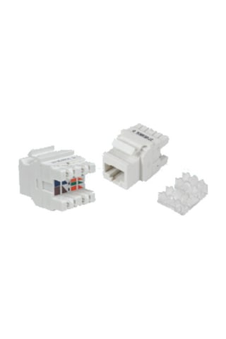 HCS J6E-00873 CAT6 UTP Keystone Jack