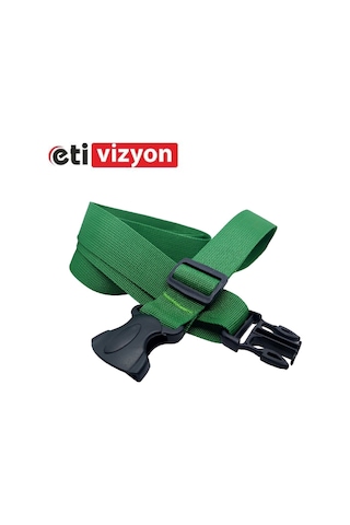 Etivizyon Valiz Bavul Emniyet Kemeri 2 Adet Yeşil