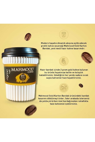 Mahmood Coffee Gold Granül Bardak Kahve 2 G X 6 Adet