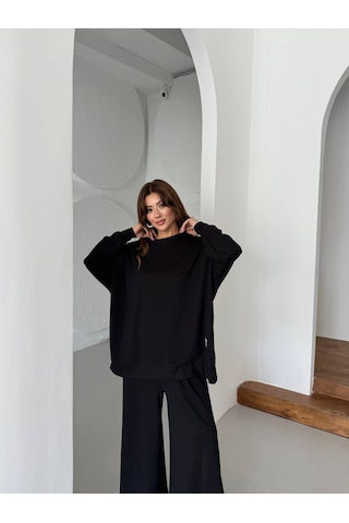Fonna Fashion Esf-1033- Eşofman Takım Siyah
