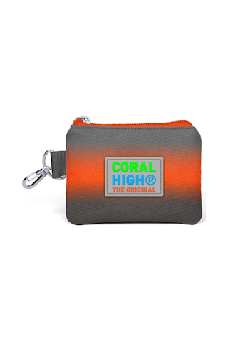 Coral High Siyah Turuncu Gradyan Bozuk Para Çantası - Erkek Çocuk Çok Renkli