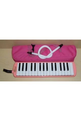 Legend Me-32Pk Model 32 Tuş Çantalı Pembe Renk Melodika Seti