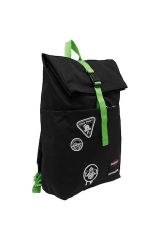 Eastpak Eastpak Up Roll Gb Patches Unisex Siyah Sırt Çantası Blk Siyah