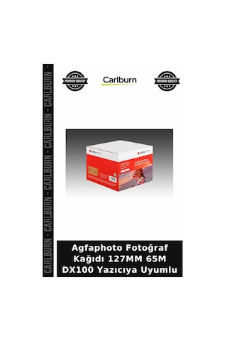 Özel Üretim Agfaphoto Fotoğraf Kağıdı 127mm 65m Dx100 Yazıcıya Uyumlu Belge Sanat Çalışma
