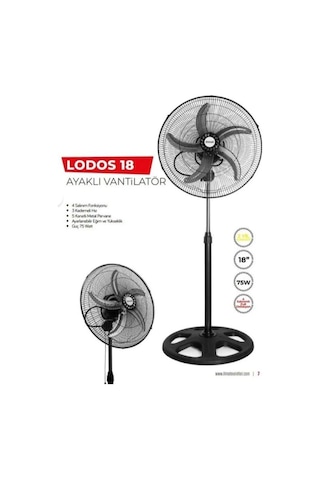 Itımat Sn-2501 Lodos18 Vantılator