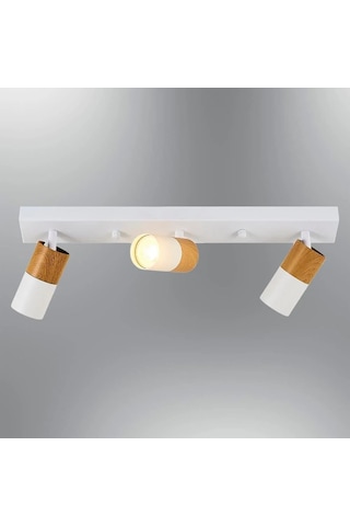 Özcan Aydınlatma 1425-3-01 Dima 3'lü Spot Beyaz Beyaz