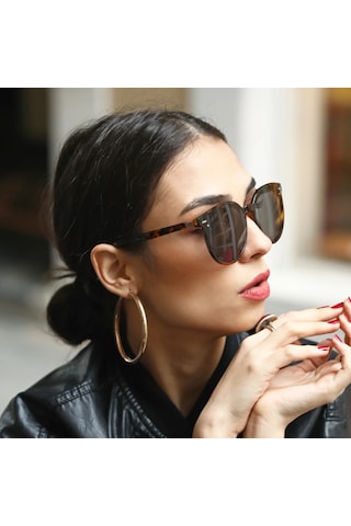 Jacque Leopar Unisex Güneş Gözlüğü