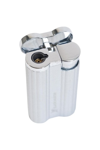 Black Martin Tek Torch Pürmüz Delicili Beyaz Metal Puro Çakmağı - Tr9540