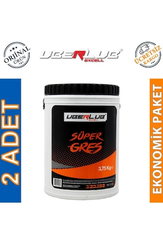 Uberlub Excell Gres Lityum Sabunlu Beyaz Gres 2 x 3075 G