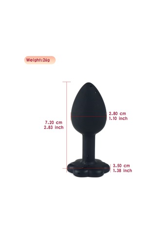 River World Mastürbatör A Nal Plug Özel Vantuzlu 7 Cm
