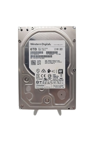 Western Digital Ultrastar Dc Hc310 Hus726t6tal5204 3.5" 6 Tb Sas Fw: 984 Sabit Disk Harddisk