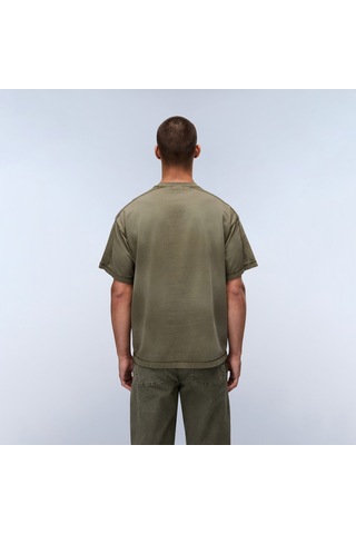 Napapijri Comel Erkek Yeşil T-shirt Np0a88y9g0a1 Yeşil