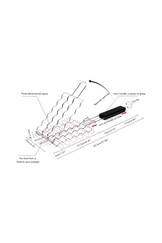 Sosisin Izgarada Pişirilmesi İçin Metal Izgara Sepeti, Sosisler İçin Izgara Rafı, Izgara Filesi, Kelepçe, Piknik, Mutfak Eşyaları