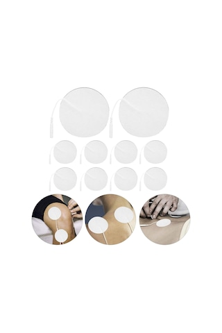 TıpTeknikMarket 10 Paket Yuvarlak 3.2 Cm Tens Elektrod Pedi