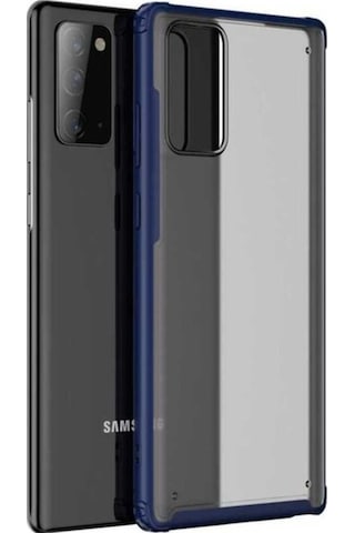 Galaxy Note 20 Kılıf Zore Volks Kapak Lacivert