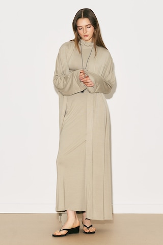 Manuka Easy Rahat Uzun Kimono Taş Ss26kmn00002-17