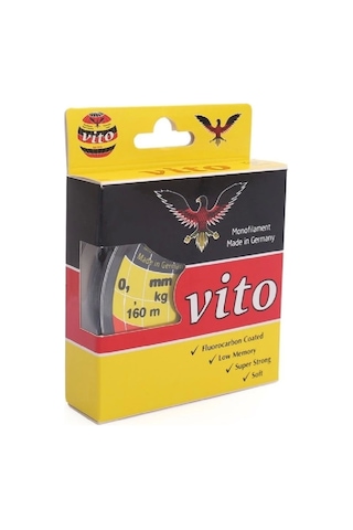 Vito Water Green Monoflament Misina 160 Metre 0,35mm - Standart