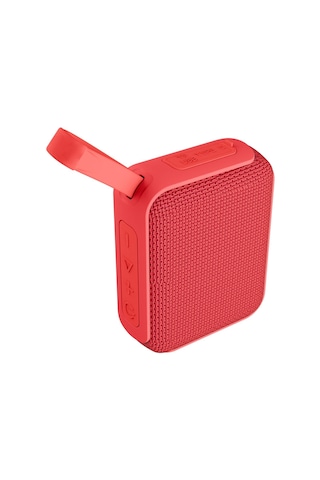 Asonıc As-03k Kırmızı Bluetooth Destekli 5w 1200mah Type-c Speaker