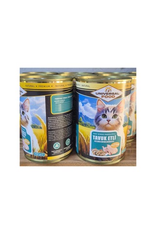 Parça Tavuk Etli Premıum Yavru Kedi Yaş Mama 2x400 Gr