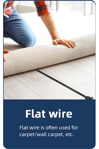 Essager  1000 Mbps Cat6 Ethernet Kablosu 15 Metre - Yuvarlak Tel Flat Wire