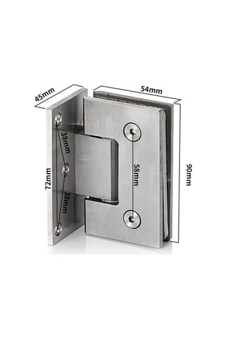 Ebitda Suntek Duş Camı Kapı Menteşeleri 90 Kabin Vitrini Için, Yüksek Kaliteli Model