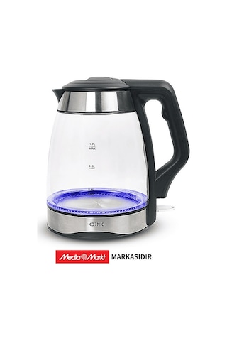 Koenic KWK 181826 TR 2200 W Cam Su Isıtıcısı & Kettle