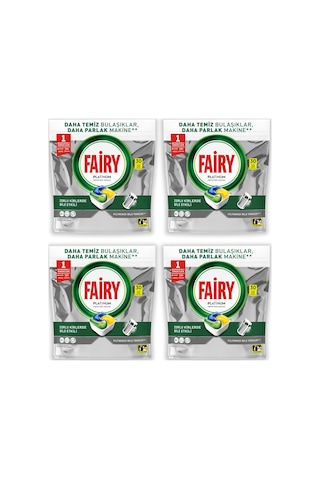 Fairy Platinum Kapsül 30 Lu Limon Kokulu X 4 Adet