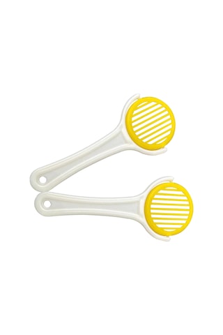 Hombey Sarı Plastik Arı Kraliçe Yakalama Aleti - El Tutan 2'li Paket - Arıcılık Gereci, Kolay Kullanım, Güvenli