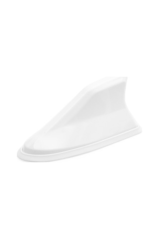 Carsihan Çarşıhan Oto Balık Sırtı Anten Elektrikli Köpekbalığı Beyaz