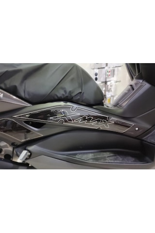Yamaha Xmax 2018-2021 Karbon desen Yan Pad Sticker