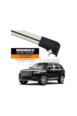 Volvo Xc90 Port Bagaj Çıtası Tavan Ara Barı Ara Atkı