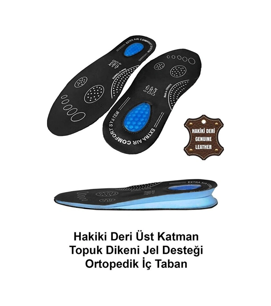 İzci Form Hakiki Deri Ortopedik İç Tabanlık Astar