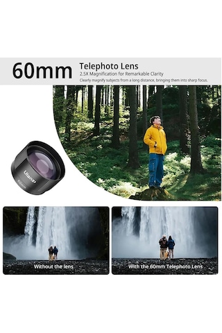 Cl-006 60mm Telefoto Profesyonel Telefon Lensi