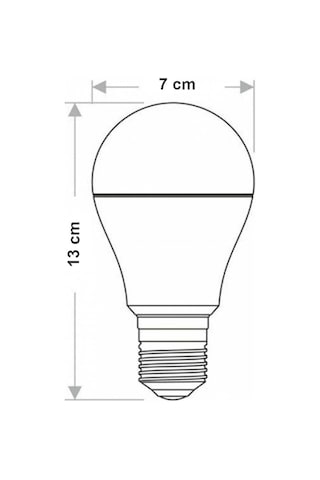 Ack Aa13-01520 15W Led Ampul 3000K Günışığı E27 A70