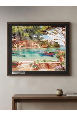 Sahil Sokak Ve Güne Merhaba İkili Set - 1000 + 500 Parça İkili Puzzle Seti
