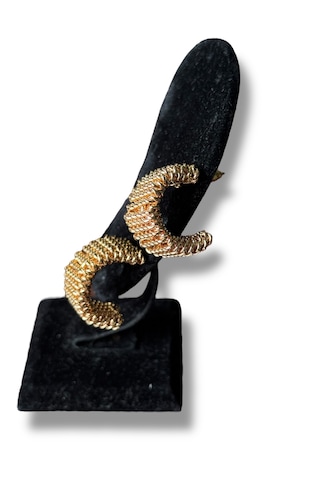 Çoklu Burgulu Halka Çelik Küpe