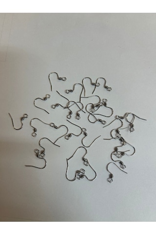 Küpe Kancası ,çelik Küpe Kancası 20 Adet Çok Renkli